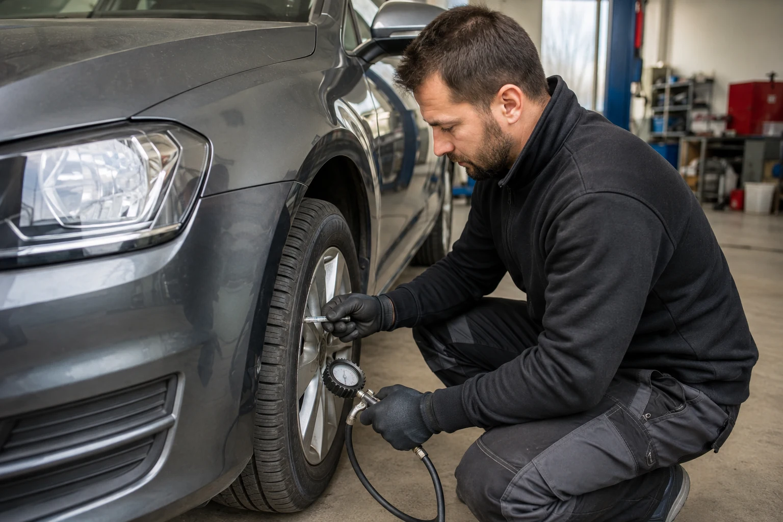 Fotografija za temu zimske gume VW Golf
