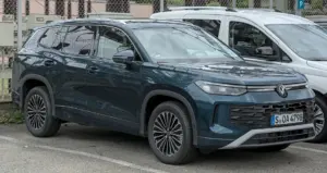 Europski Volkswagen Tayron fotografiran u Stuttgartu